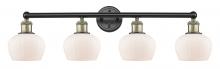 Innovations Lighting 616-4W-BAB-G91 - Fenton - 4 Light - 34 inch - Black Antique Brass - Bath Vanity Light