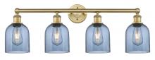 Innovations Lighting 616-4W-BB-G558-6BL - Bella - 4 Light - 33 inch - Brushed Brass - Bath Vanity Light