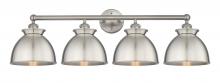 Innovations Lighting 616-4W-SN-M14-SN - Adirondack - 4 Light - 35 inch - Brushed Satin Nickel - Bath Vanity Light