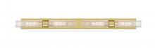 Innovations Lighting 617L-4W-BB-G617-11SCL - Boreas - 4 Light - 51 inch - Brushed Brass - Bath Vanity Light