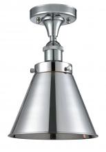 Innovations Lighting 916-1C-PC-M13-PC - Appalachian - 1 Light - 7 inch - Polished Chrome - Semi-Flush Mount