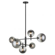 Matteo Lighting C70706BKSM - Averley Chandelier