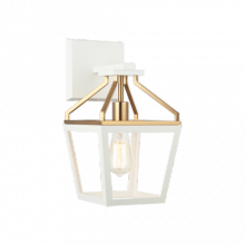 Matteo Lighting W67001WHAG - Mavonshire Wall Sconce