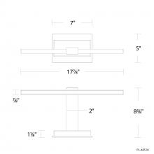 Modern Forms US Online PL-48518-35-BK - Inlet Picture Light