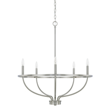 Capital 428551BN - 5 Light Chandelier