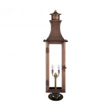 Primo Gas Lanterns BP-30E_CT/PM - Two Light Pier and Post Mounts