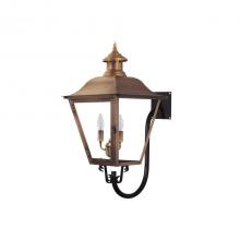 Primo Gas Lanterns JL-22E_GN - Two Light Gooseneck Bracket