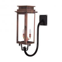 Primo Gas Lanterns NV-19E_GN - Two Light Gooseneck Bracket