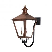 Primo Gas Lanterns SV-27E_GN - Two Light Gooseneck Bracket