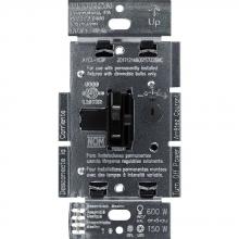 Lutron Electronics AYCL-153PH-BL-C - ARIADNI CFL/LED DIMMER BLACK CLAM CSA