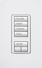 Lutron Electronics RRD-HN4S-AL - CL RA2 HYBRID 4S WALL ALMOND