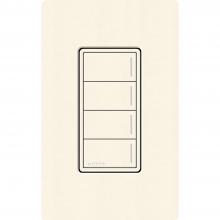 Lutron Electronics RRST-W4B-BI - RA3 4B SUNNATA KEY BI