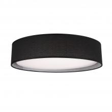 Kuzco Lighting Inc FM7916-BK-5CCT - Dalton 16-in Black LED Flush Mount