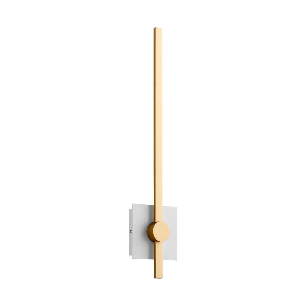 ZORA 24" SCONCE - WH/IB