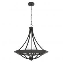 Hunter 19428 - Hunter Perch Point Noble Bronze 4 Light Pendant Ceiling Light Fixture