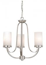 Vaxcel International OX-CHU003BN - Oxford 3L Chandelier