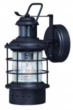 Vaxcel International T0254 - Hyannis Motion Sensor Dusk to Dawn Outdoor Wall Light Textured Black