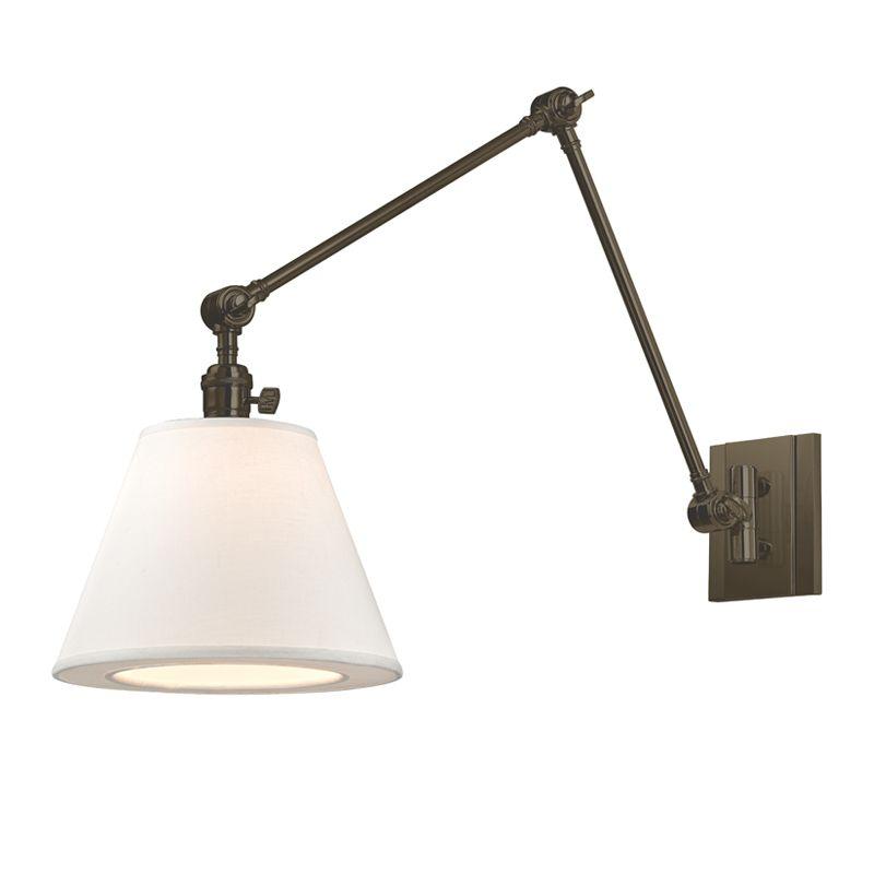 1 LIGHT SWING ARM WALL SCONCE