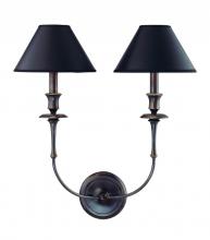 Hudson Valley 1862-PN - 2 LIGHT WALL SCONCE