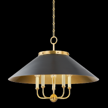 Hudson Valley MDS1403-AGB/DB - 5 LIGHT CHANDELIER