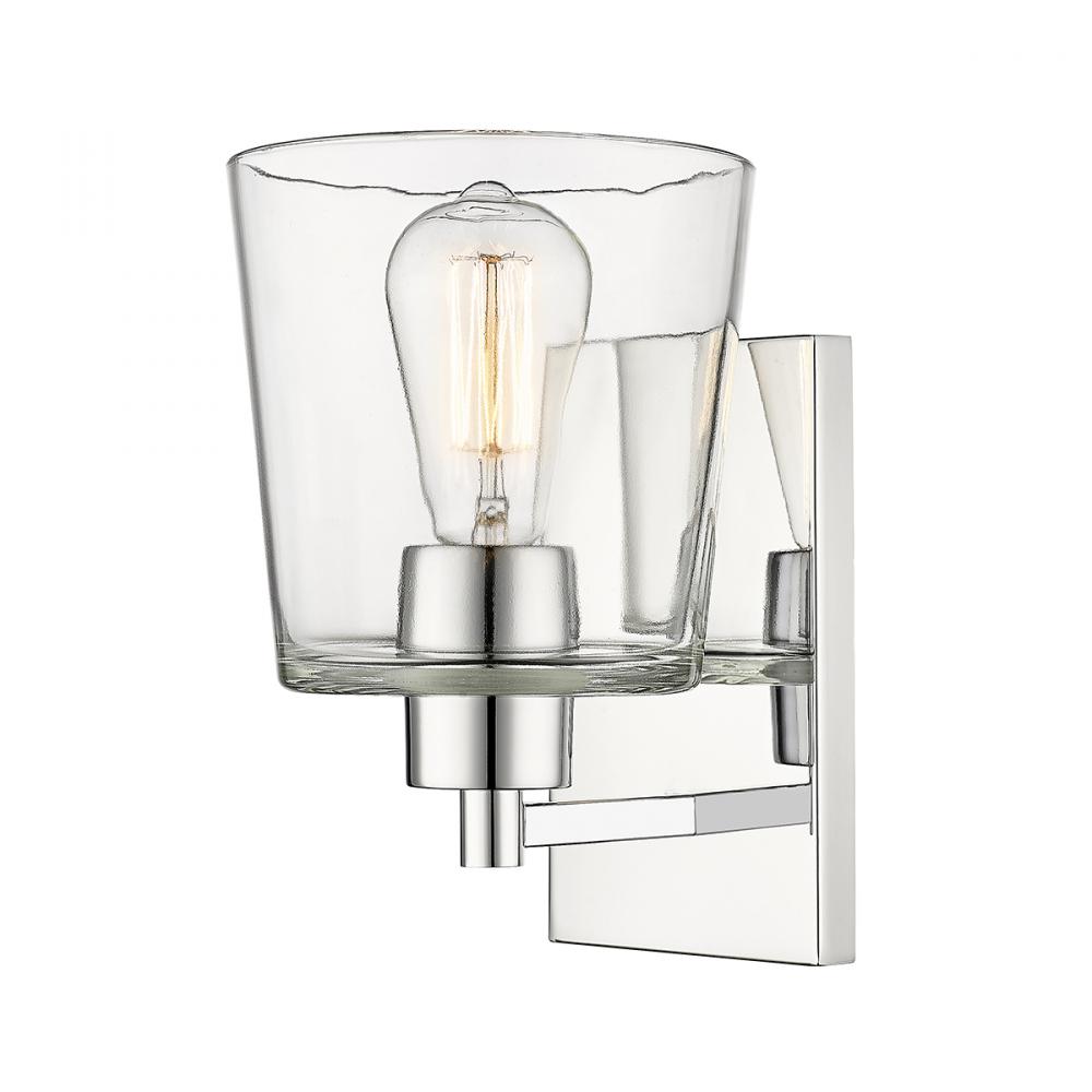 Evalon 1-Light Wall Sconce Chrome