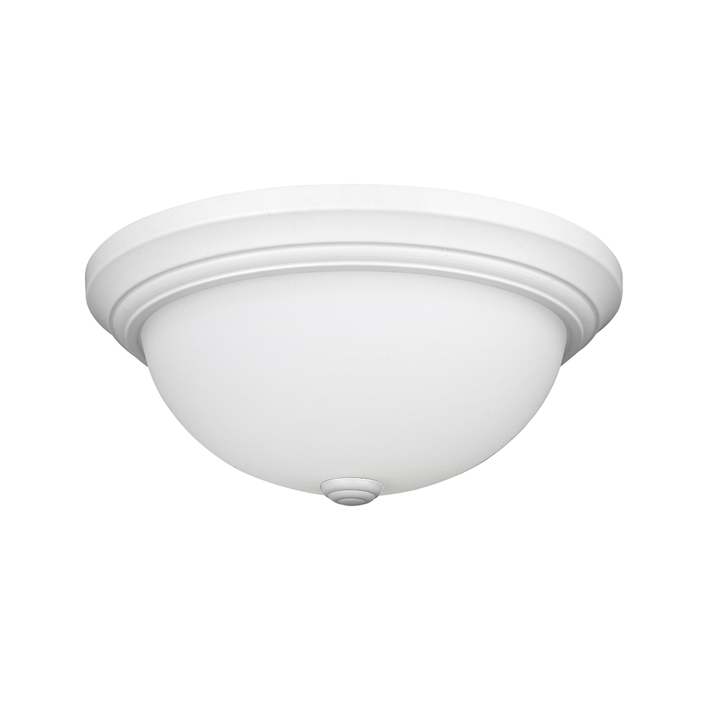 2 Bulb 13 inch. Flushmount Ceiling Light