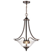 Millennium 1473-RBZ - Natalie 3-Light Pendant light Rubbed Bronze