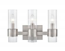 Millennium 9963-BN - Caberton 3-Light Vanity Brushed Nickel