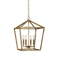 Millennium 3244-VG - 4 Light Pendant in Vintage Gold