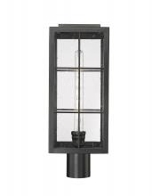 Millennium 10841-PBK - Jaxson 1-Light Outdoor Post Lantern Powder Coated Black