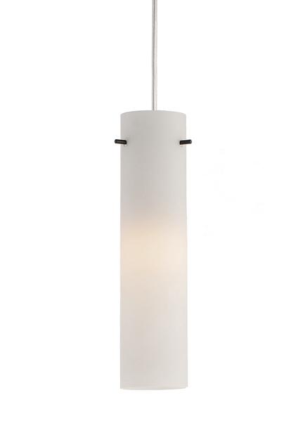 Single Lamp Pendant with White Opal Glass