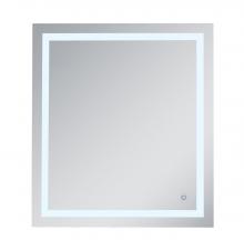 Elegant MRE13640 - Helios 36inx40in Hardwired LED mirror with touch sensor and color changing temperature