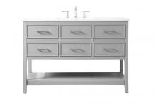 Elegant VF19048GR - 48 Inch Single Bathroom Vanity in Gray