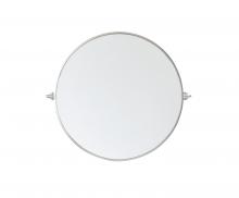 Elegant MR6B30GD - Round pivot mirror 30 inch in gold