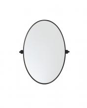 Elegant MR6B30SIL - Round pivot mirror 30 inch in silver