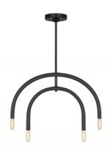 Visual Comfort & Co. Studio Collection DJC1114MBK - Hadden Medium Chandelier