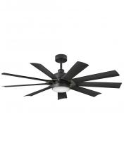 Hinkley Fans 904260FBB-LWD - Turbine 60" LED Smart Fan