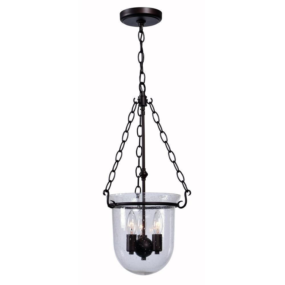 Gavin Collection 3-Light Euro Bronze Indoor Pendant