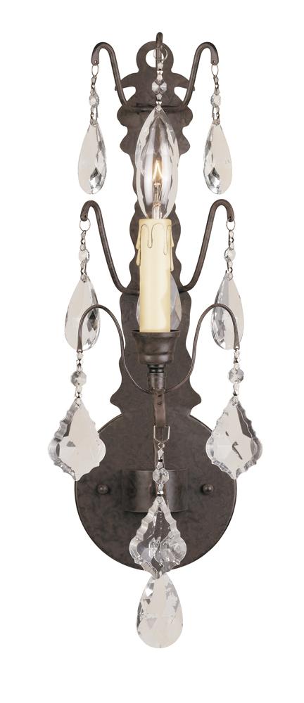 Timeless Elegance Collection 1-Light Bronze Sconce