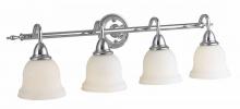 World Imports WI838408 - Montpelier Bath Collection 4-Light Chrome Bath Bar Light