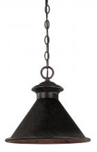 World Imports WI900889 - Dark Sky Essen Collection 1-Light Outdoor Bronze Pendant