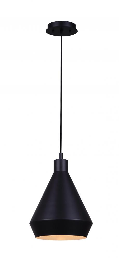 BYCK, MBK Color, 1 Lt Pendant, 60W Type A, 9" W x 13.5 - 61.5" H