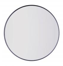 Canarm R1MBK32 - 32.75" Black Metal Frame Mirror