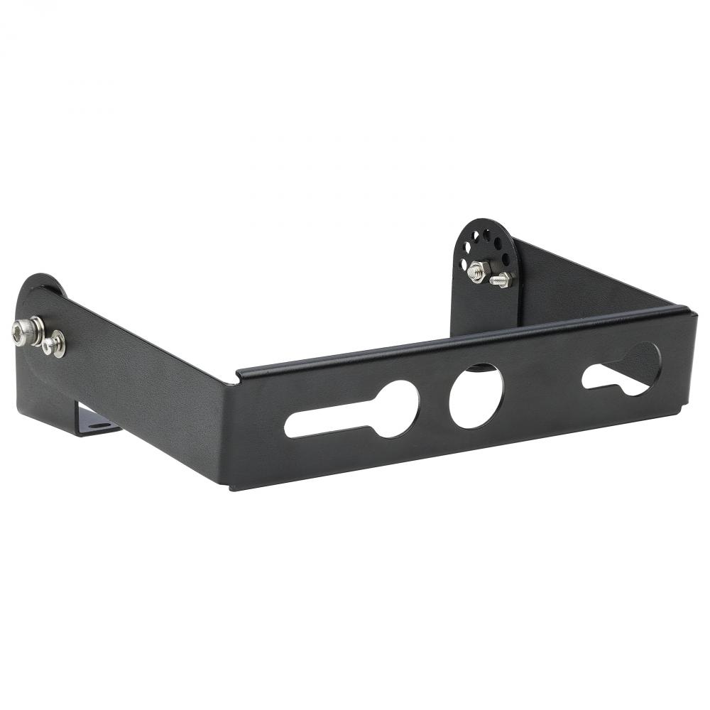 Hi-Pro Shop Light Yoke Mount; Black Finish