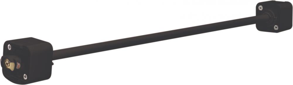 18" Extension Wand; Black Finish