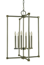 Framburg 4606 PN - 6-Light Polished Nickel Lexington Chandelier