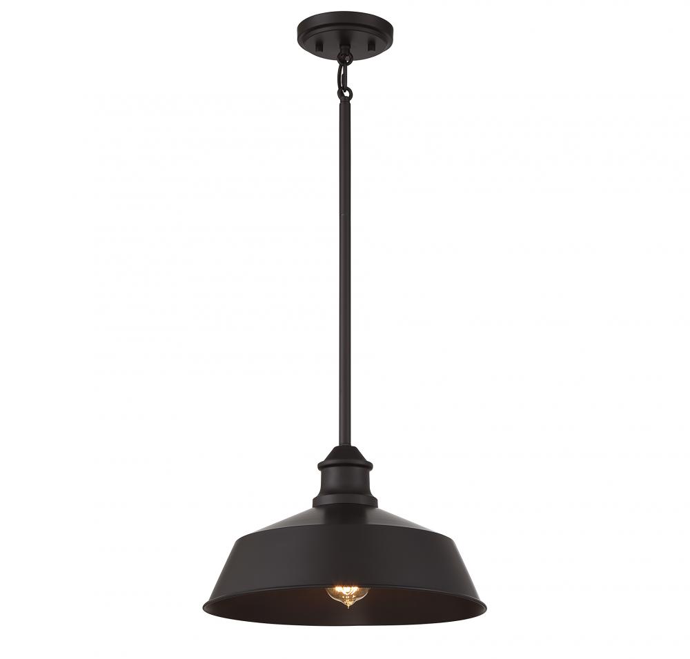 1-Light Pendant in Oil Rubbed Bronze