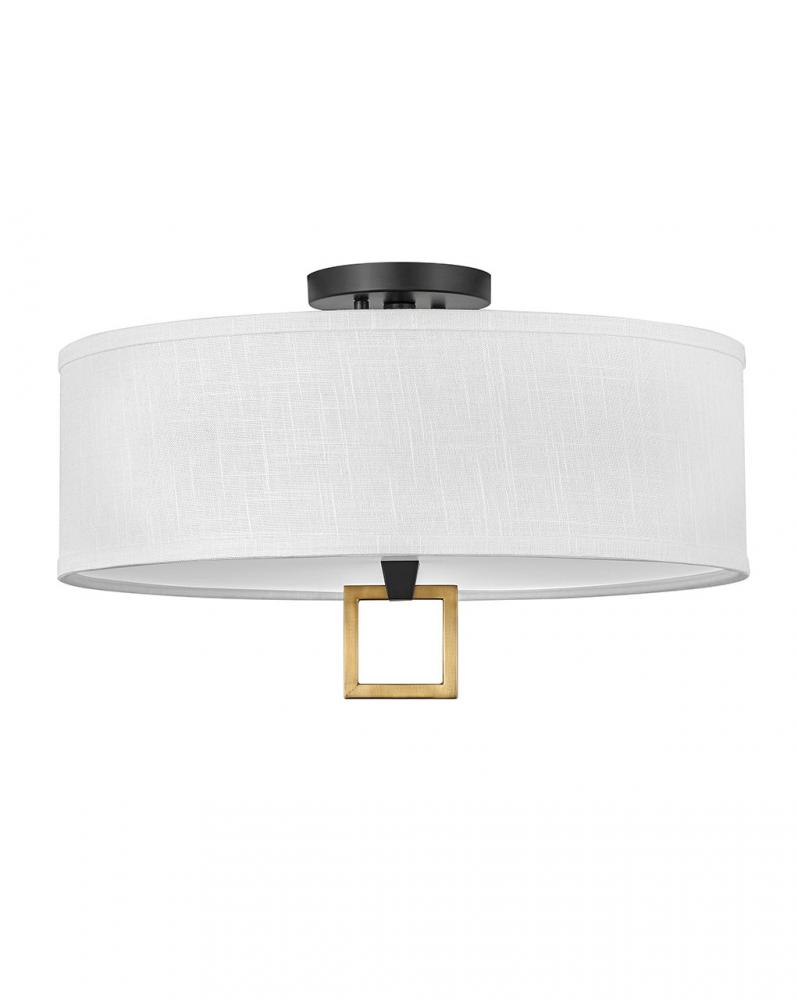 Medium Semi-flush Mount