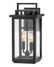 Hinkley 22110BK - Medium Wall Mount Lantern